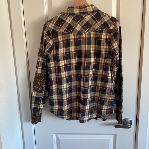 COPY - BKE plaid Button down shirt - Picture 3 of 4